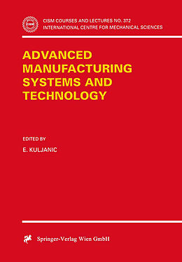 Couverture cartonnée Advanced Manufacturing Systems and Technology de 