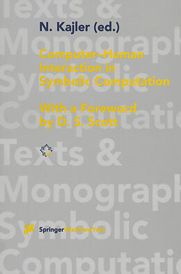 Kartonierter Einband Computer - Human Interaction in Symbolic Computation von 