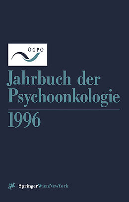Kartonierter Einband Jahrbuch der Psychoonkologie 1996 von 