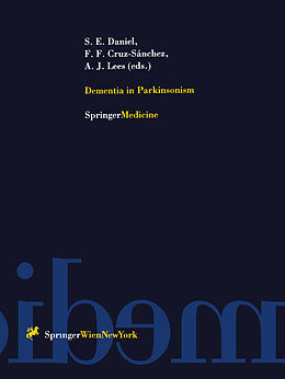 Couverture cartonnée Dementia in Parkinsonism de 