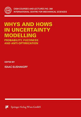 Fester Einband Whys and Hows in Uncertainty Modelling von 