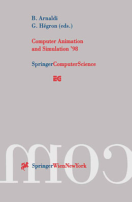 Couverture cartonnée Computer Animation and Simulation  98 de 