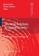 eBook (pdf) Simulation Techniques for Applied Dynamics de Giulio Maier, Jean Salençon, Wilhelm Schneider