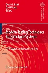 Kartonierter Einband Modern Testing Techniques for Structural Systems von 