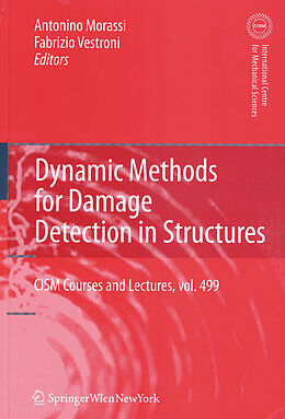 Couverture cartonnée Dynamic Methods for Damage Detection in Structures de 