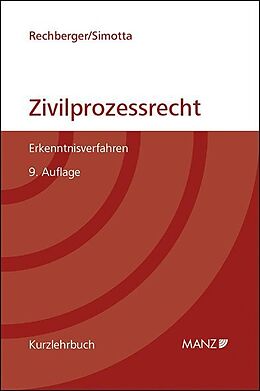 Kartonierter Einband Grundriss des österreichischen Zivilprozessrechts von Walter H Rechberger, Daphne-Ariane Simotta