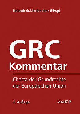 Fester Einband GRC Kommentar Charta der Grundrechte der Europäischen Union von 