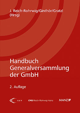 Fester Einband Handbuch Generalversammlung der GmbH von 