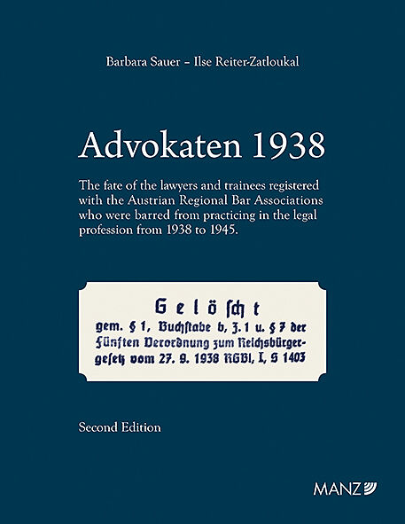 Advokaten 1938 English edition