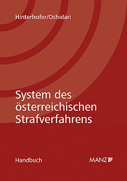 Fester Einband System des österreichischen Strafverfahrens von Hubert Hinterhofer, Babek Peter Oshidari