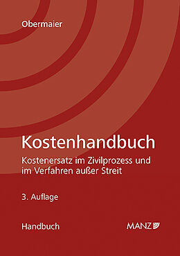 Fester Einband Kostenhandbuch von Josef Obermaier