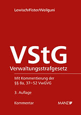 Fester Einband Verwaltungsstrafgesetz - VStG von Peter Lewisch, Mathis Fister, Johanna Weilguni