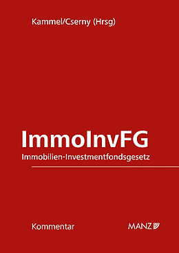 Fester Einband Immobilien-Investmentfondsgesetz ImmoInvFG von 