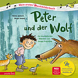 Fester Einband Peter und der Wolf (Mein erstes Musikbilderbuch mit CD und zum Streamen) von Heinz Janisch