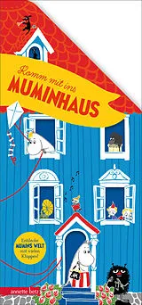 Pappband Komm mit ins Muminhaus - Das Pappbilderbuch über das Zuhause der Muminfamilie. Mit vielen Klappen zum Suchen und Entdecken für Kinder ab 3 Jahren. von 