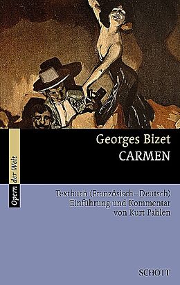 Georges Bizet Notenblätter Carmen Textbuch (fr/dt)