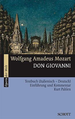 Kartonierter Einband Don Giovanni von Wolfgang Amadeus Mozart