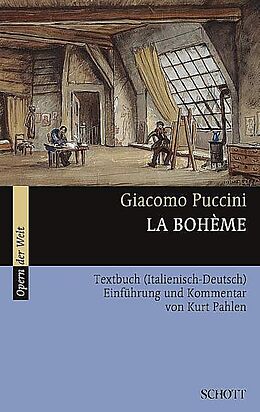 Kartonierter Einband La Bohème von Giacomo Puccini