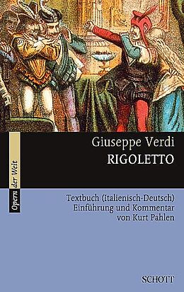 Giuseppe Verdi Notenblätter Rigoletto Textbuch (it/dt)