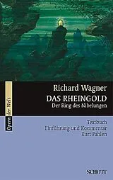 Richard Wagner Notenblätter Das Rheingold