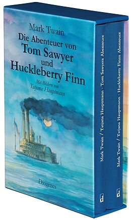 Fester Einband Die Abenteuer von Tom Sawyer und Huckleberry Finn von Mark Twain, Tatjana Hauptmann
