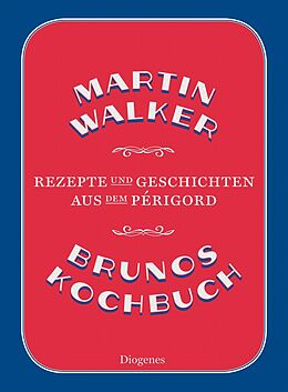 Leinen-Einband Brunos Kochbuch von Martin Walker