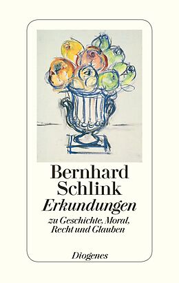 Leinen-Einband Erkundungen von Bernhard Schlink