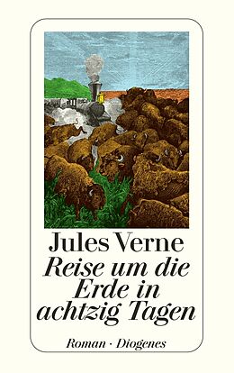 Kartonierter Einband Reise um die Erde in achtzig Tagen von Jules Verne