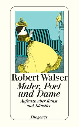 Kartonierter Einband Maler, Poet und Dame von Robert Walser