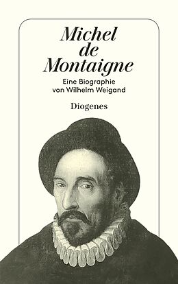 Kartonierter Einband Michel de Montaigne von Wilhelm Weigand