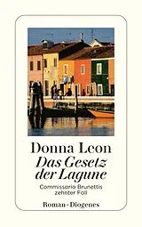 Kartonierter Einband Das Gesetz der Lagune von Donna Leon
