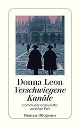 Kartonierter Einband Verschwiegene Kanäle von Donna Leon