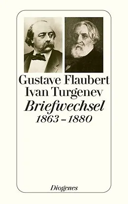 Kartonierter Einband Briefwechsel 18631880 von Gustave Flaubert, Ivan Turgenev