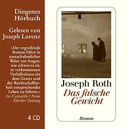 Audio CD (CD/SACD) Das falsche Gewicht von Joseph Roth