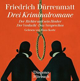 Audio CD (CD/SACD) Drei Kriminalromane von Friedrich Dürrenmatt