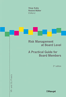 Couverture cartonnée Risk Management at Board Level de 