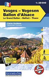(Land)Karte Vogesen Ballon d'Alsace 1:35 000 von 