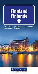 (Land)Karte Finnland 1:650 000 von 