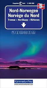 (Land)Karte Norvège du Nord 1:400'000 von 