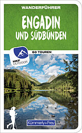 Kartonierter Einband Engadin und Südbünden Wanderführer von Wolfgang Heitzmann