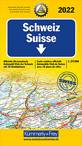 (Land)Karte Schweiz ACS 2022 1:275 000 von 