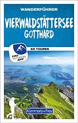 Kartonierter Einband Kümmerly+Frey Wanderführer Vierwaldstättersee, Gotthard von 