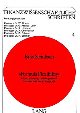 Kartonierter Einband «Formula Flexibility» von B. Steinbach-van der Veen