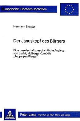 Kartonierter Einband Der Januskopf des Bürgers von Hermann Engster