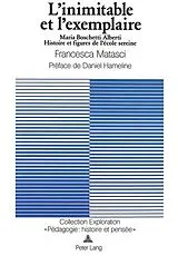 Kartonierter Einband L'inimitable et l'exemplaire von Francesca Matasci