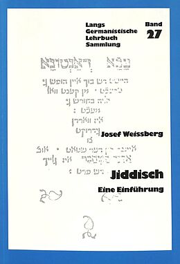 Kartonierter Einband Jiddisch von Josef Weissberg