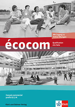 Couverture cartonnée écocom / écocom. Français commercial, profils B, E, M de 