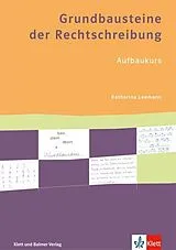 Buch Grundbausteine der Rechtschreibung von Katharina Leemann