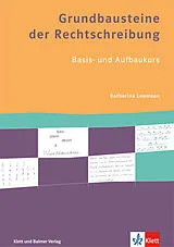 Buch Grundbausteine der Rechtschreibung von 