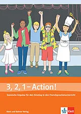 Kartonierter Einband 3,2,1  Action! von Ursula Kunz, Emmanuelle Olivier